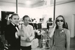 JULIAN WASSER - Dennis Hopper, Taylor Meade, and Brooke Hayward, Pasadena Art Museum