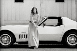 JULIAN WASSER - Joan Didion, Stingray, Hollywood, 1968