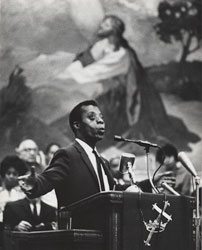 JULIAN WASSER - James Baldwin, Los Angeles, 1965