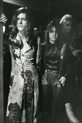 JULIAN WASSER - David Bowie with Rodney bingenheimer, 1972