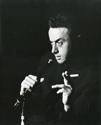 JULIAN WASSER - Lenny Bruce at The Crescendo on Sunset Strip, 1960