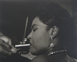 LEIGH WIENER - Billie Holiday, 1954, photograph