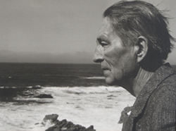 LEIGH WIENER - Robinson Jeffers, 1956, photograph