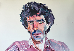 DON BACHARDY - Peter Alexander, 1977, portrait, acrylic, artist, Los Angeles