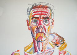 DON BACHARDY - Self Portrait, 2002