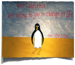 MICHAEL DEYERMOND - I'm Coming to You to Change My Life, painting, California, conceptual